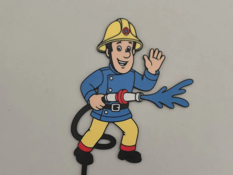 Fireman Sam topper