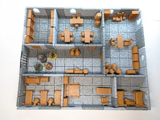 Dnd donjon modulable - Mobilier