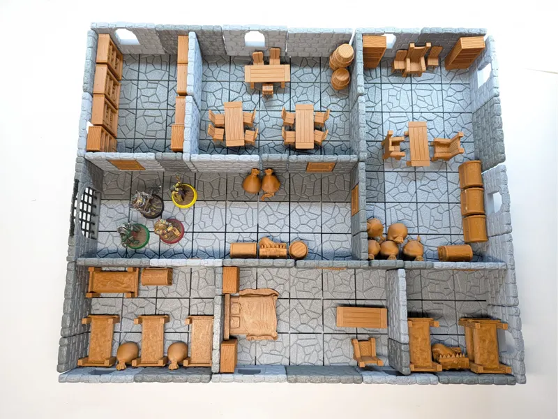 Dnd donjon modulable - Mobilier