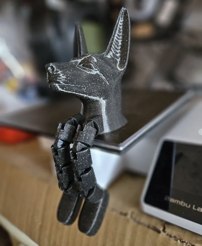 Anubis with articulated legs