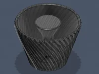 0.16mm 及以下层高, 2 层墙, 15% 填充，无需支撑