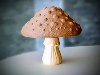 Dekorativer Pilz