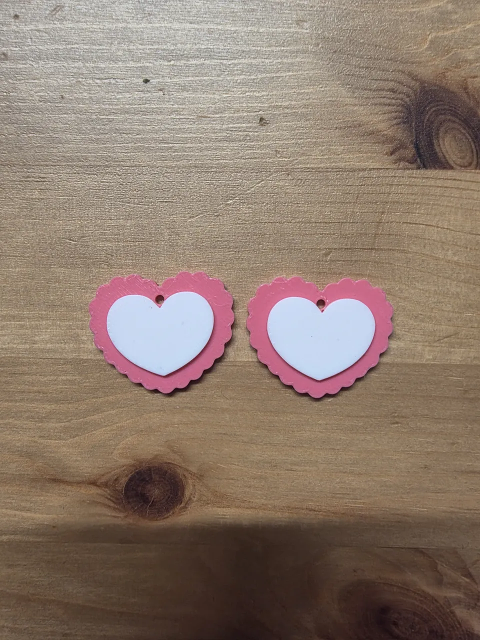 Heart Earrings view 2