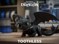 Toothless 3D figure - 0.2mm layer, 2 walls, 10% infill