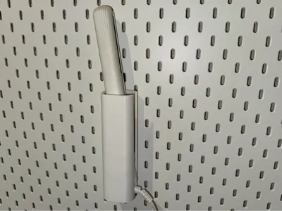 IKEA SKÅDIS Hair Iron or Curling Iron Holder