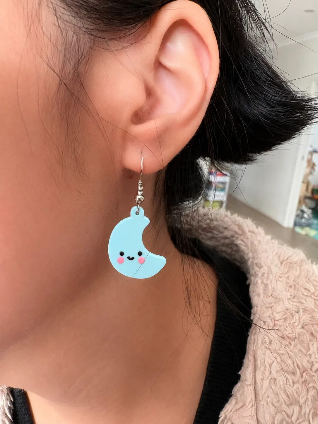 Moon & Star Mix and Match Earrings view 4