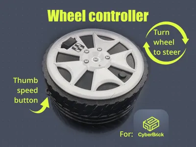 CyberWheel RC Controller – Wheel Remote CyberBrick