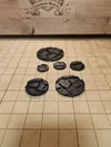Lower quality - quicker - 0.2mm layer, 3 walls, 8% infill
