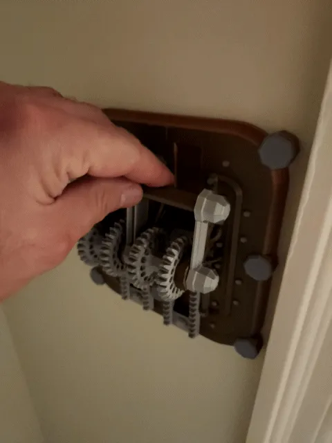 Double Mechanical Light Switch view 2