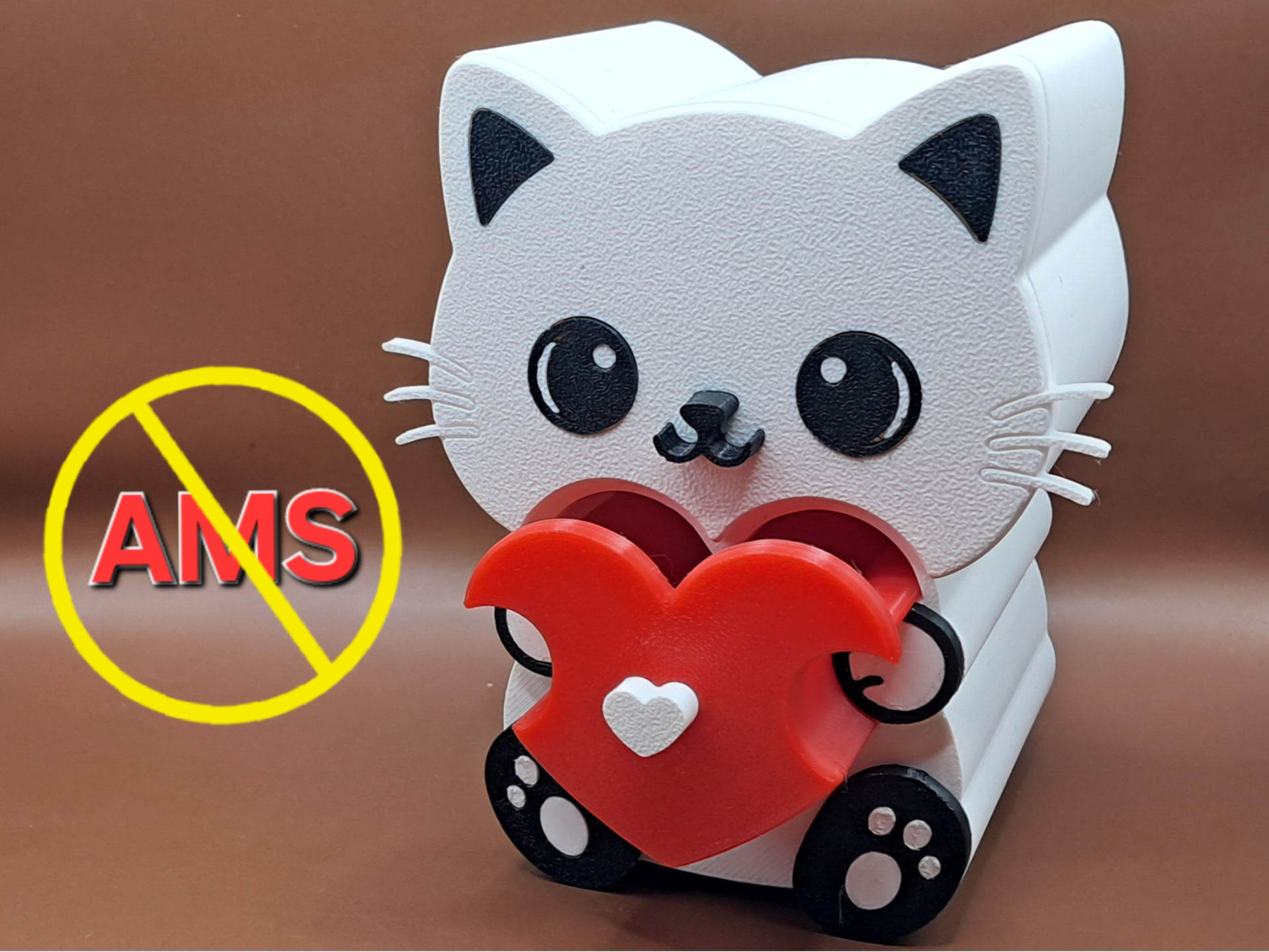 Cute Cat with Hidden Drawers