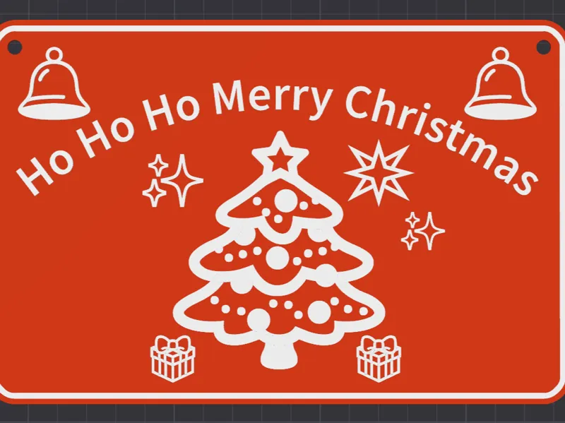 Christmas Door Plate :)