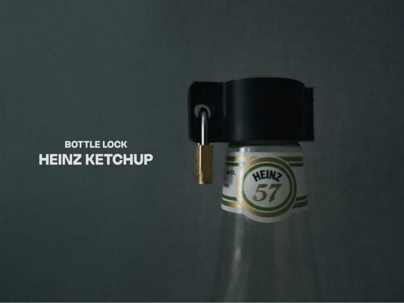 Bottle Lock - Heinz Ketchup