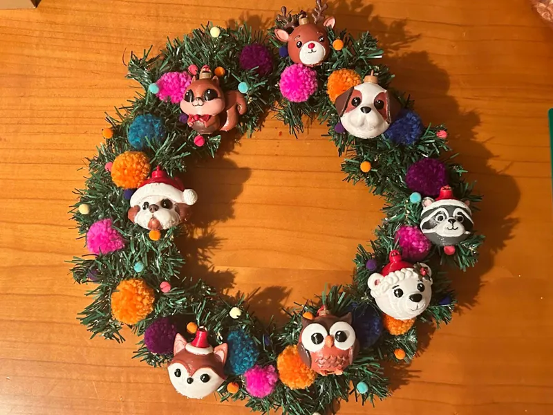 Adorable Animal Christmas Ornaments