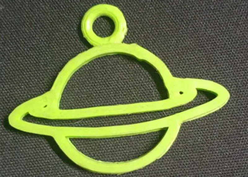 Saturn keychain