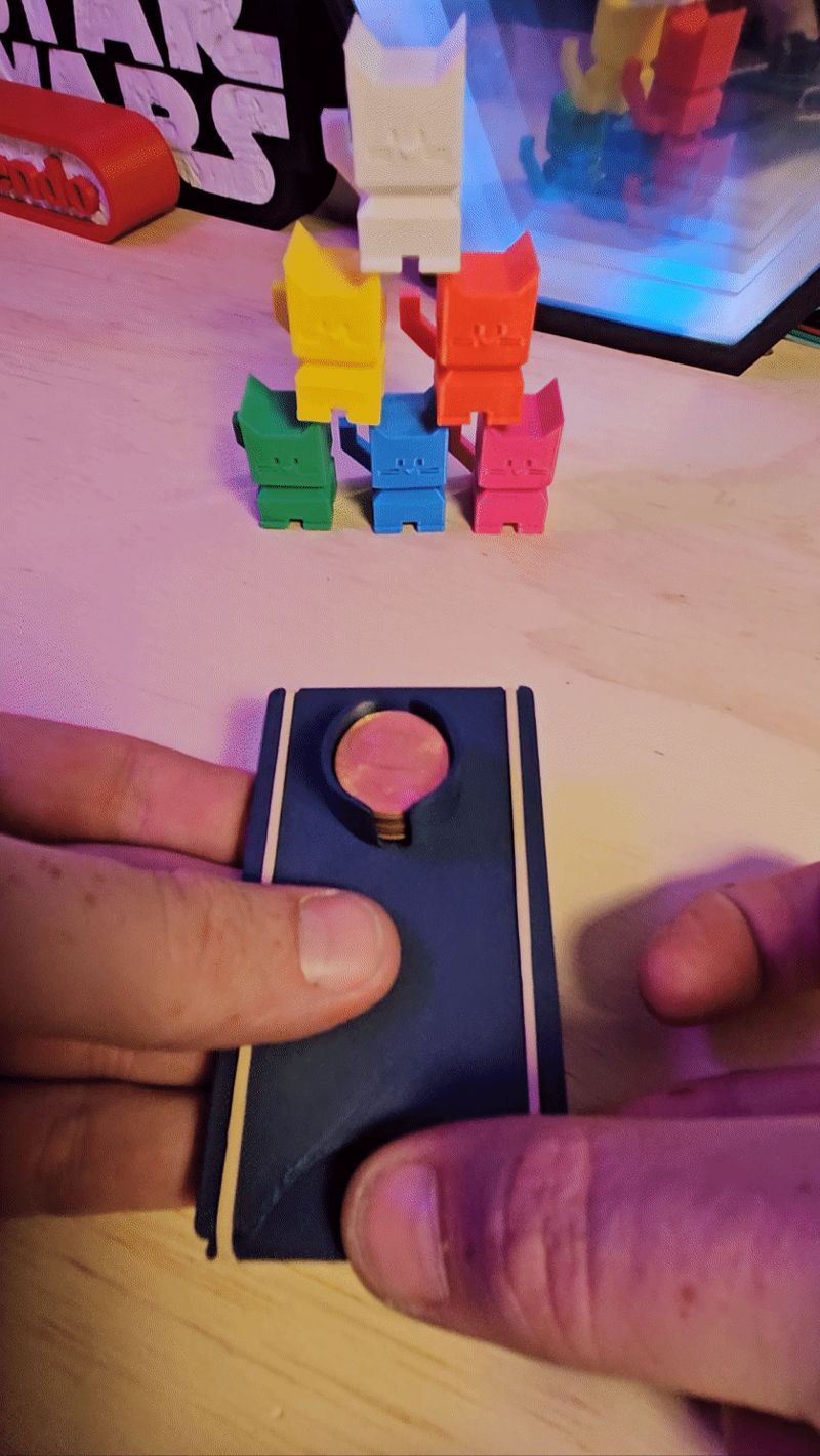 Business Card Penny Launcher