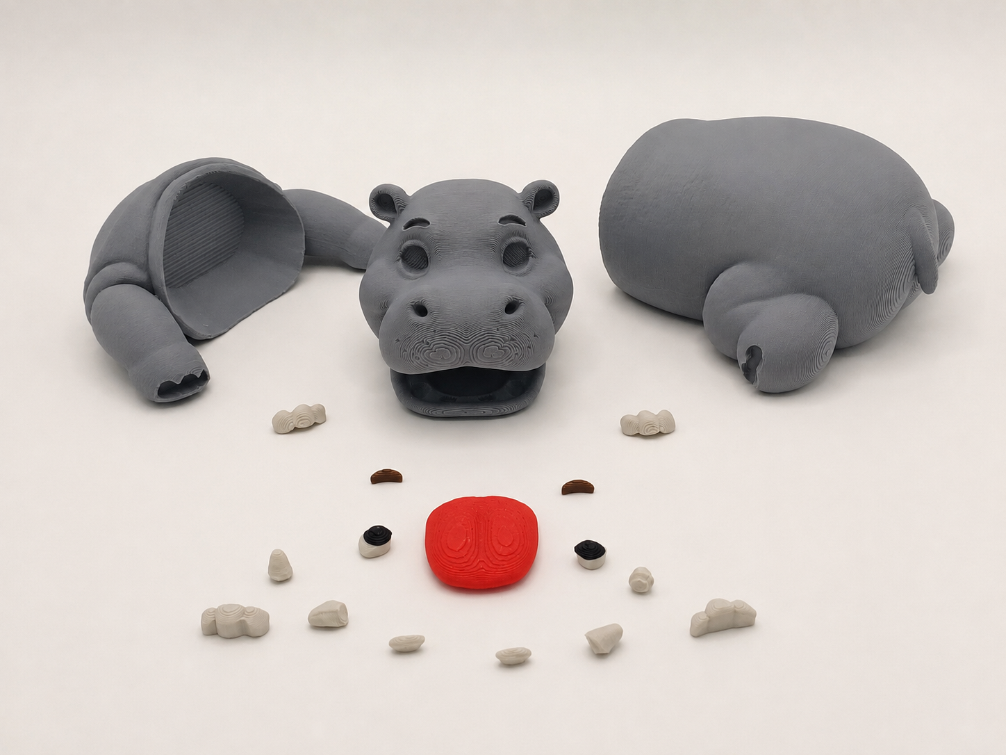 Happy Hippo (multipart, no AMS) - 1