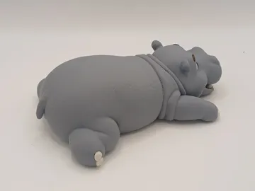 Accesorio para impresora 3D: Happy Hippo (multipart, no AMS) — vista de referencia 5