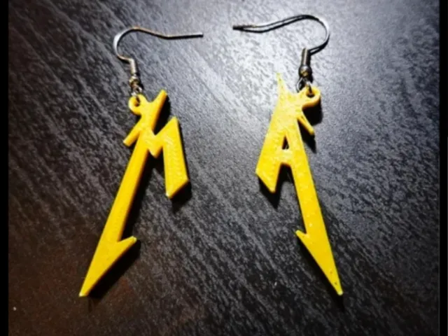 M72 world tour metallica earrings