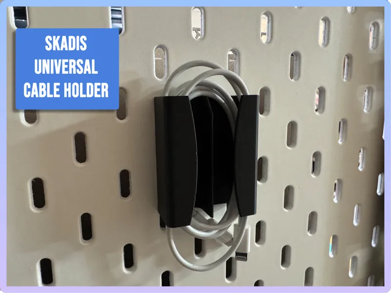 Skadis Universal Cable Holder