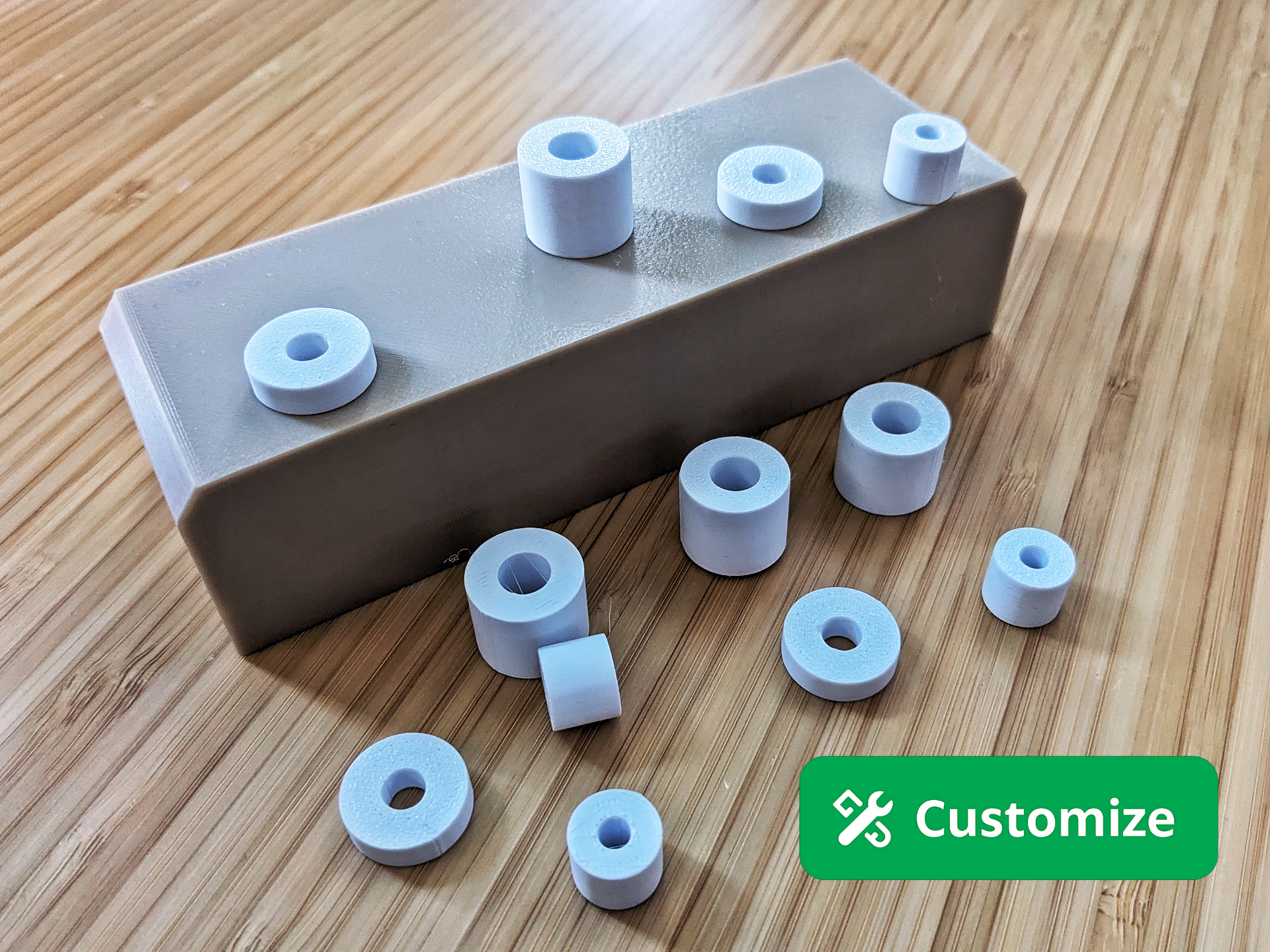 Parametric Spacer, Standoff & Washer Generator