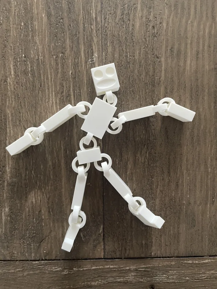 3d File Ragdoll Articulated Ragdoll - Free 3D Print Model - MakerWorld