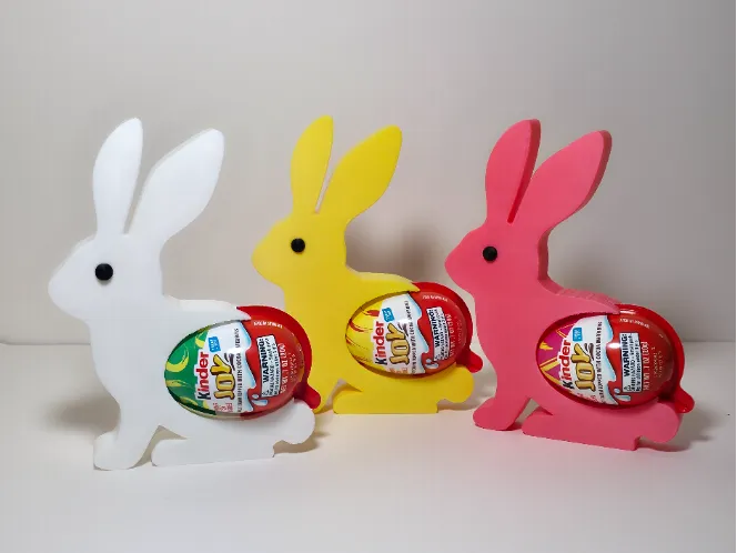 The Kinder Bunny: No-AMS Kinder Joy Egg Holder!