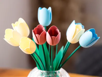 Modular Tulips with Leaf â AMS-free & Economical