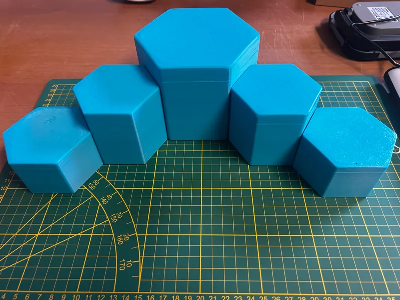 Hexagon Dislpaly Non-Support