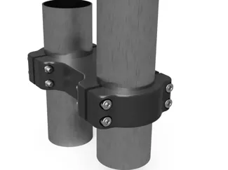 50mm double clamp - heavy duty