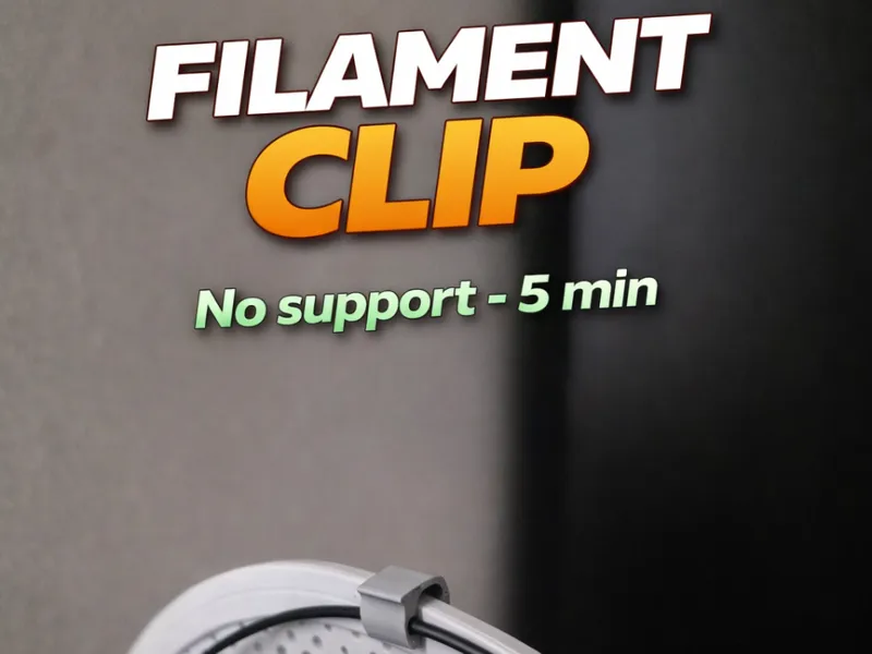 Filament clip
