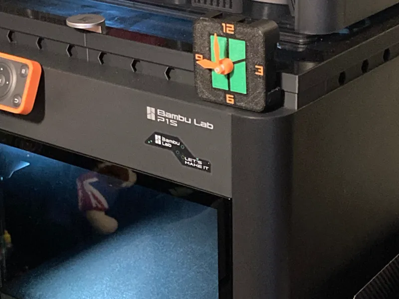 Bambu Lab P1S USB port Clock