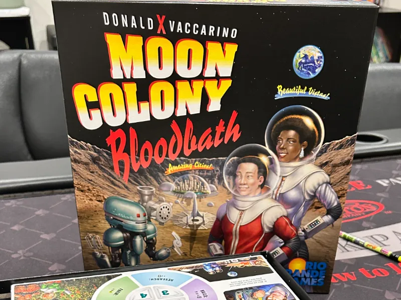 Moon Colony Bloodbath insert 