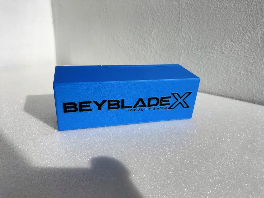 3Dプリント ベイブレードXトーナメントデッキボックスV2 4x2mm