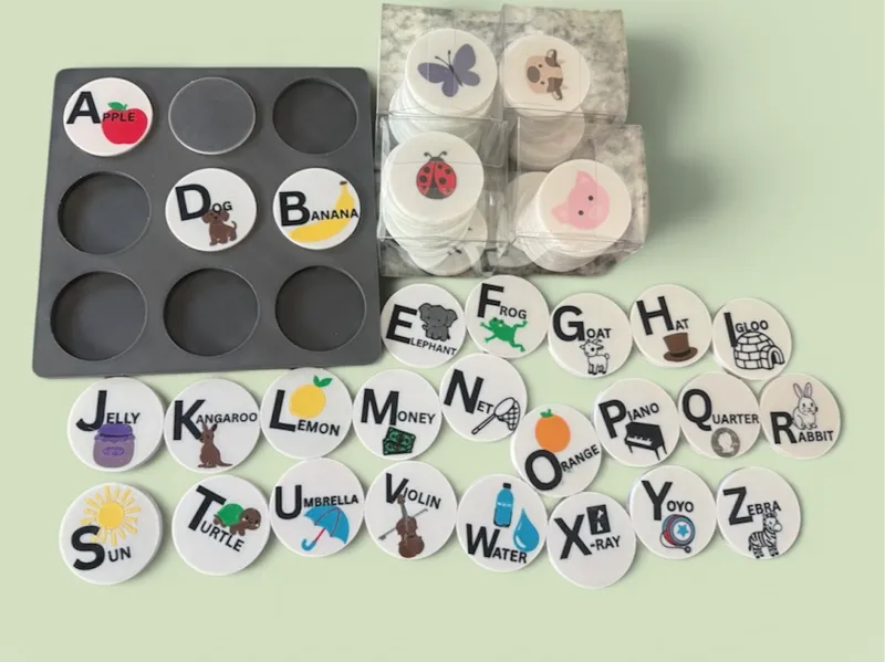 ALPHABET PUZZLE PIECES