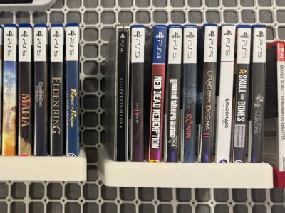 Opengrid holder for ps5 games