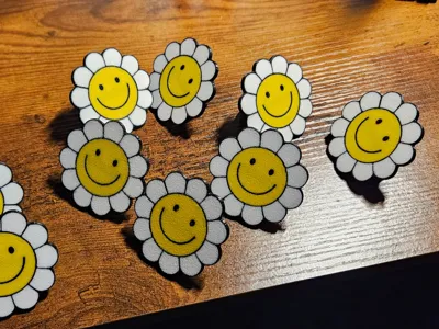 Daisy Cupcake topper Ring