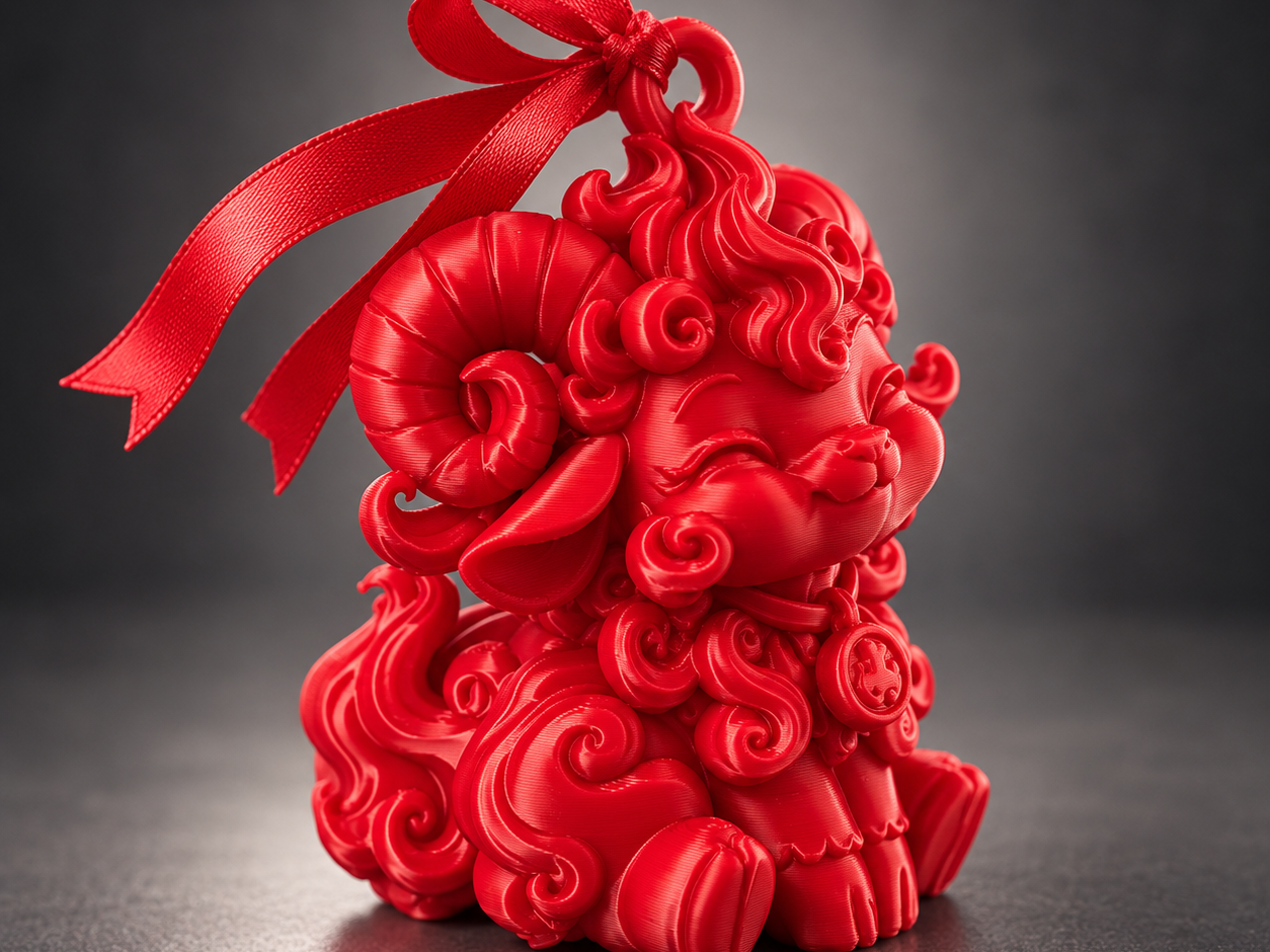 Festive Ram Guardian – New Year 2027 - 1