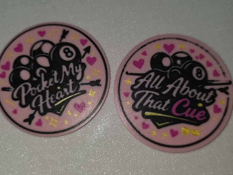 Valentine Pool Markers