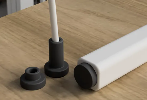 Étui à stylet avec capuchon