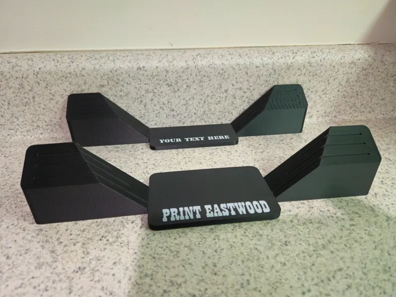 Stepped Build Plate Stand