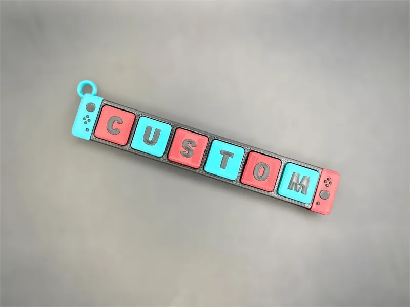 Nintendo Switch Custom Fidget Clicker Keychain