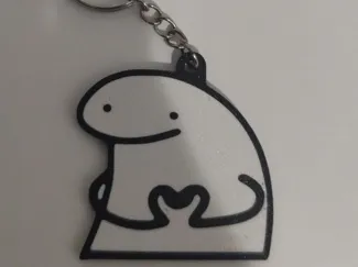 Chaveiro Romântico “Little Love flork”