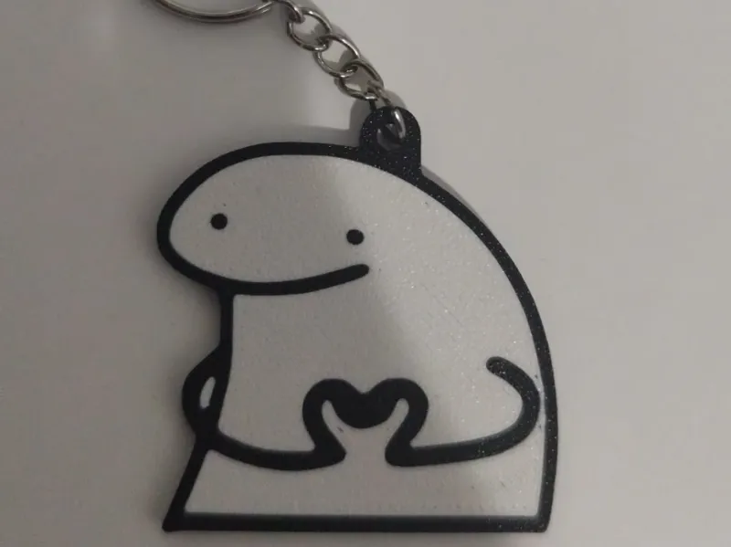 Chaveiro Romântico “Little Love flork”