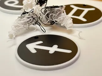 Keychain Zodiac signs