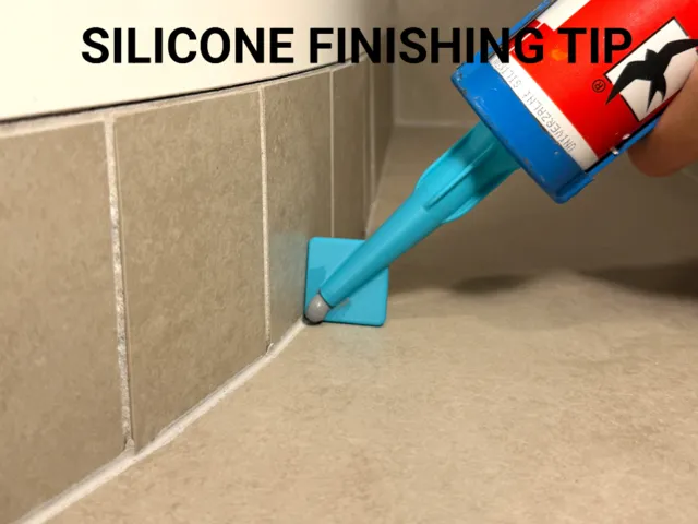 Silicone / Caulk Cartridge Finishing Nozzle Tips