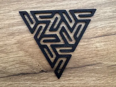 Stylized Valknut - 2D Art