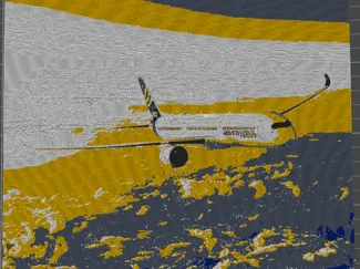 Bild eines Airbus A350-1000