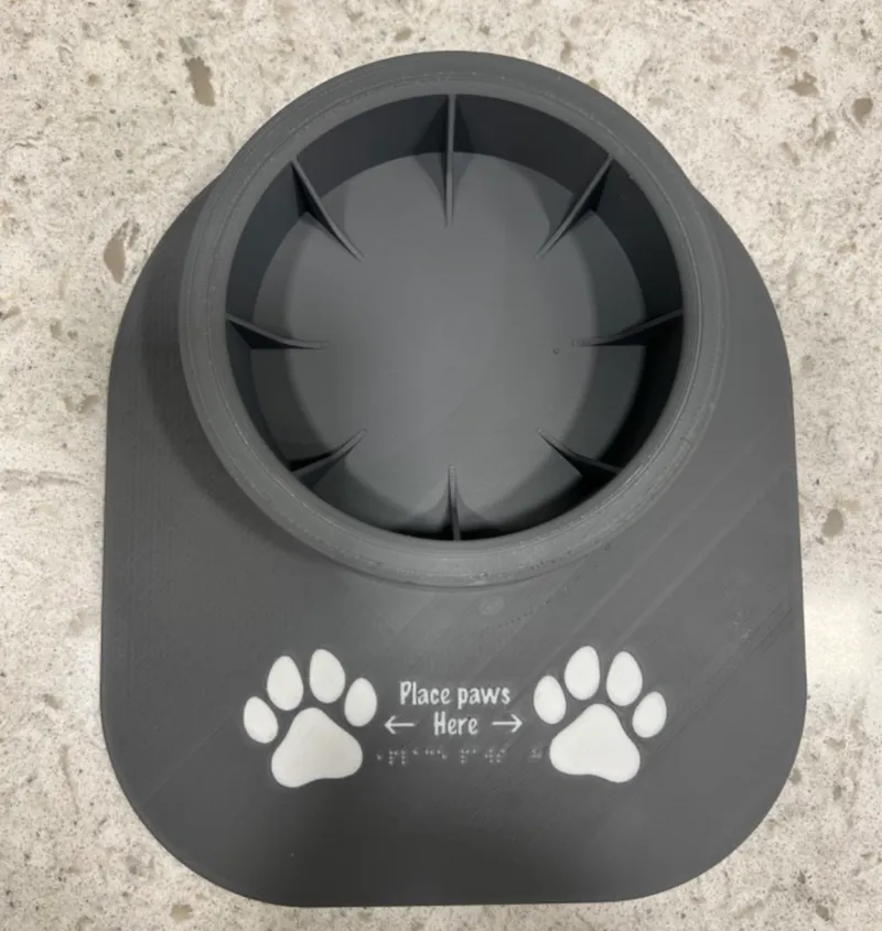 Dog/Cat Disposable Paper Bowl Holder