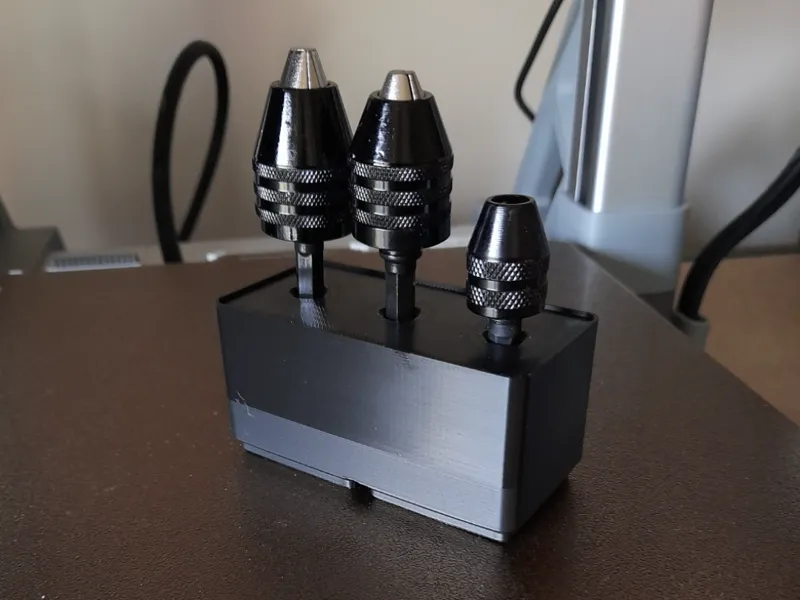 Grindfinty 3 pc Hex Shank Drill Chuck
