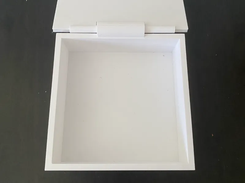 Storage Box With Hinge